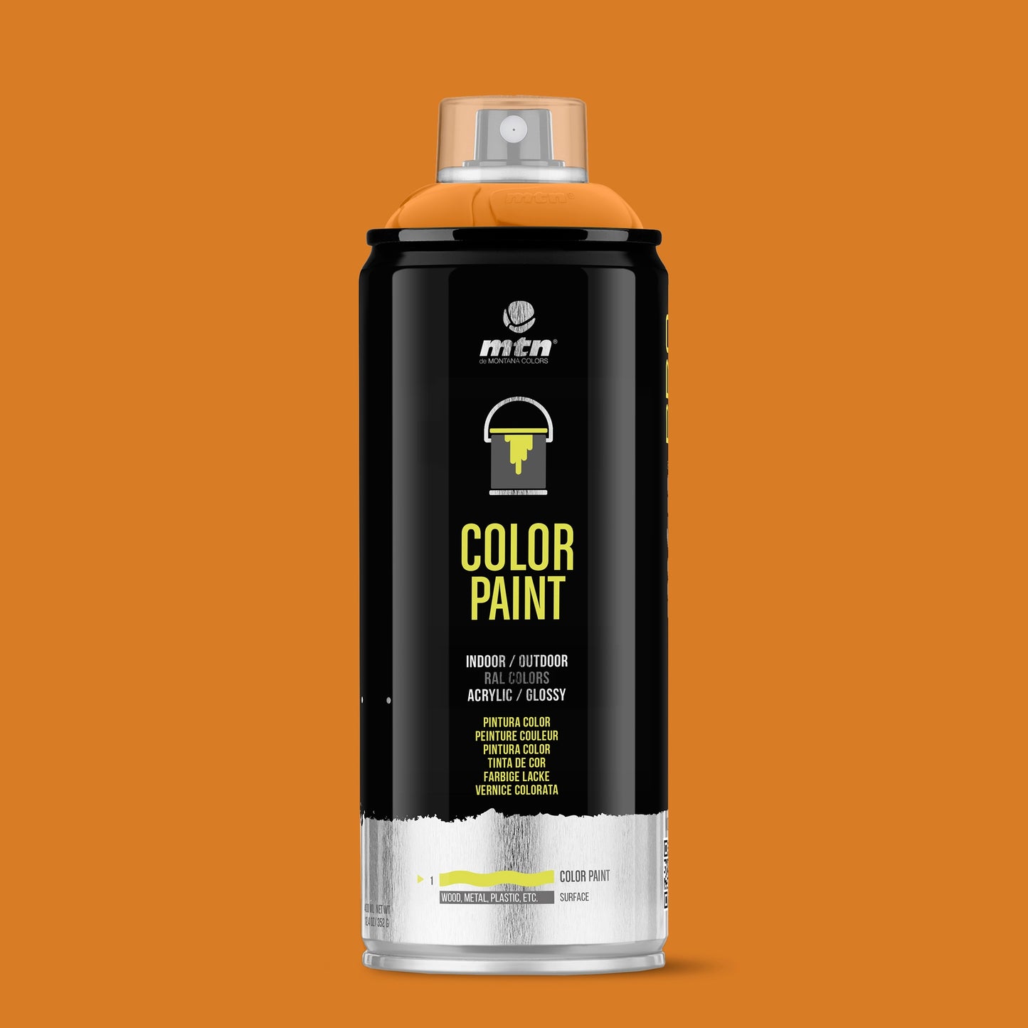 MTN PRO Spray Paint RAL 2011 - Deep Orange 400ml