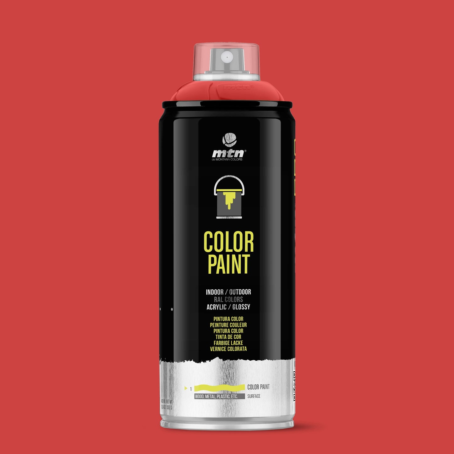 MTN PRO Spray Paint RAL 3000 - Flame Red 400ml