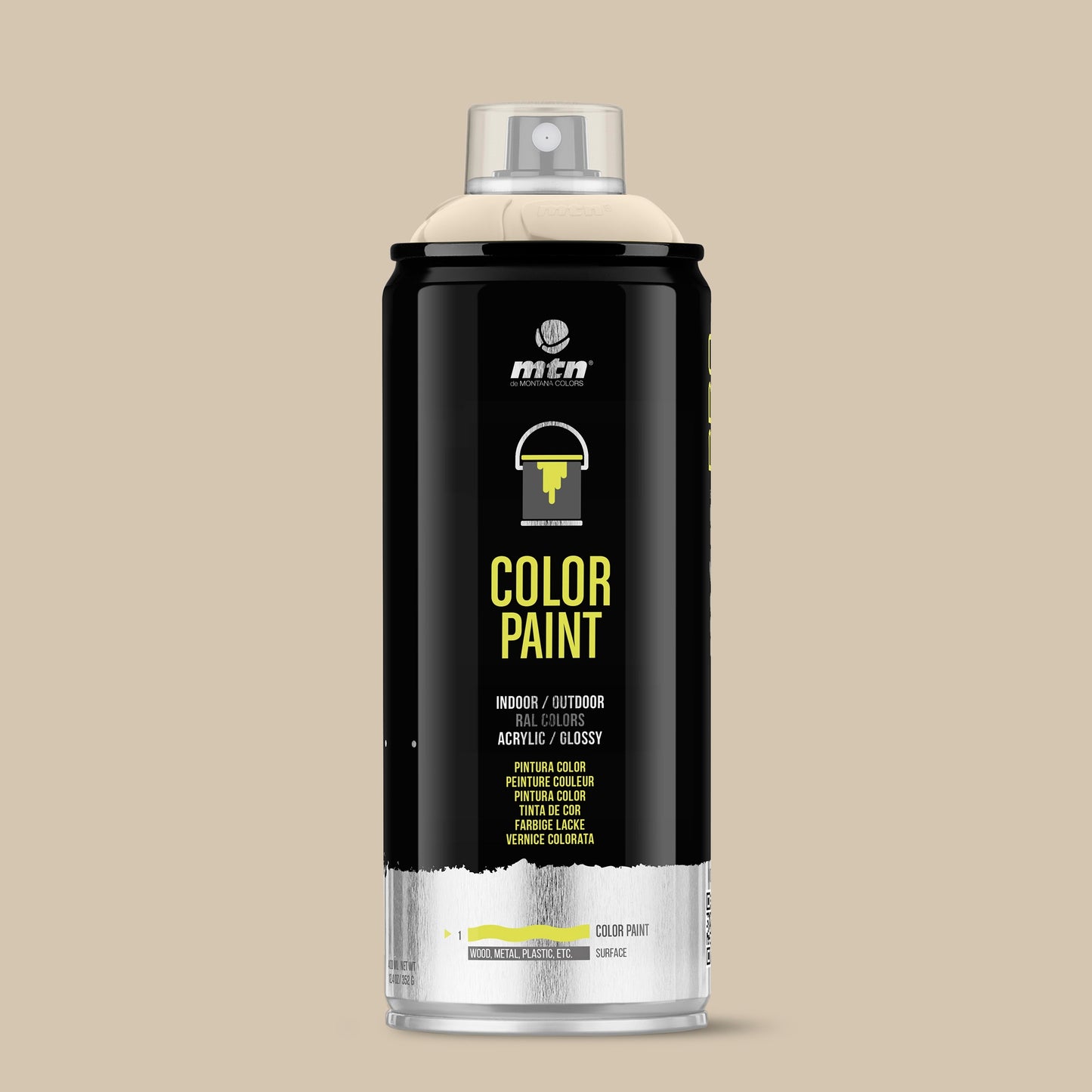 MTN PRO Spray Paint RAL 1015 - Light Ivory 400ml