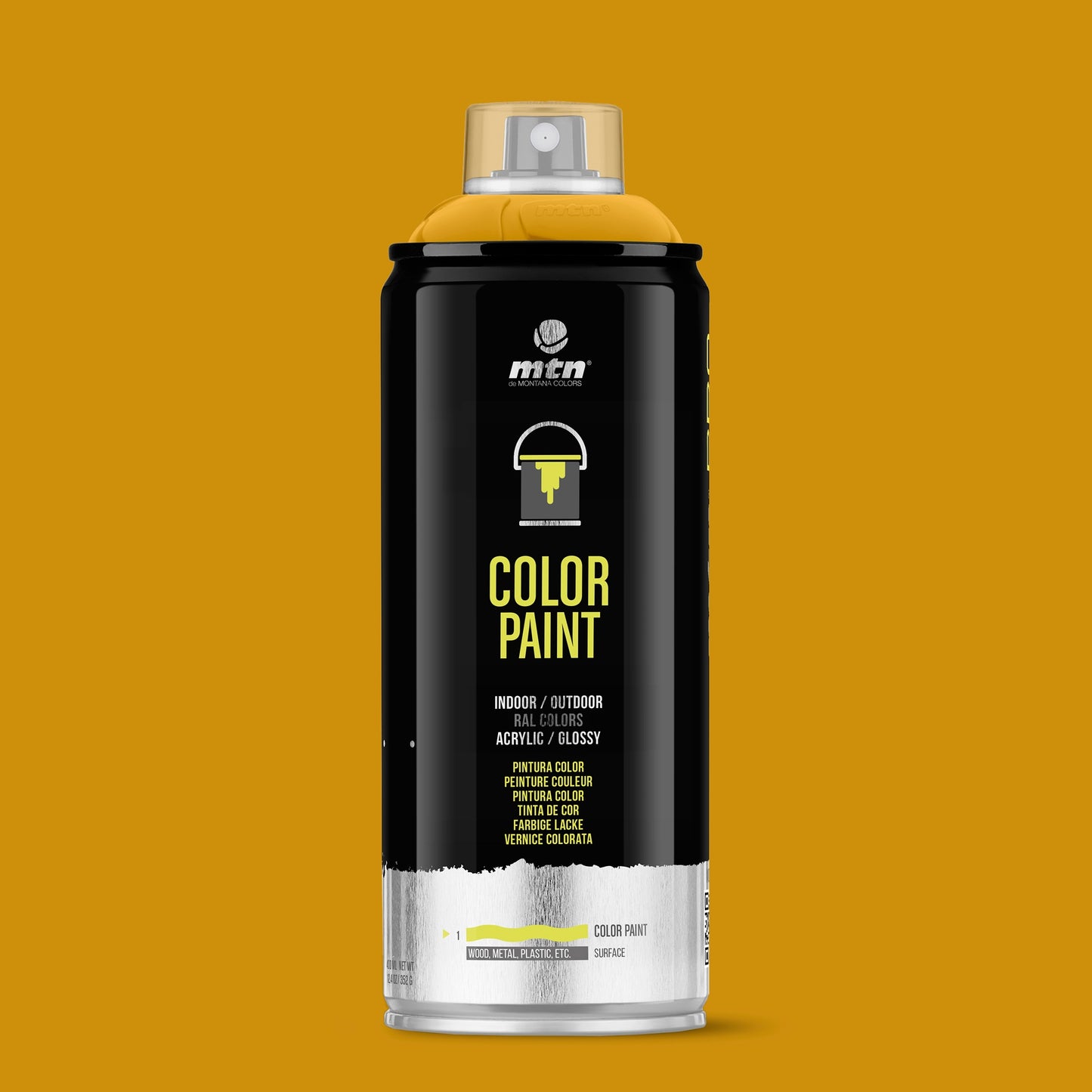 MTN PRO Spray Paint RAL 1021 - Light Yellow 400ml