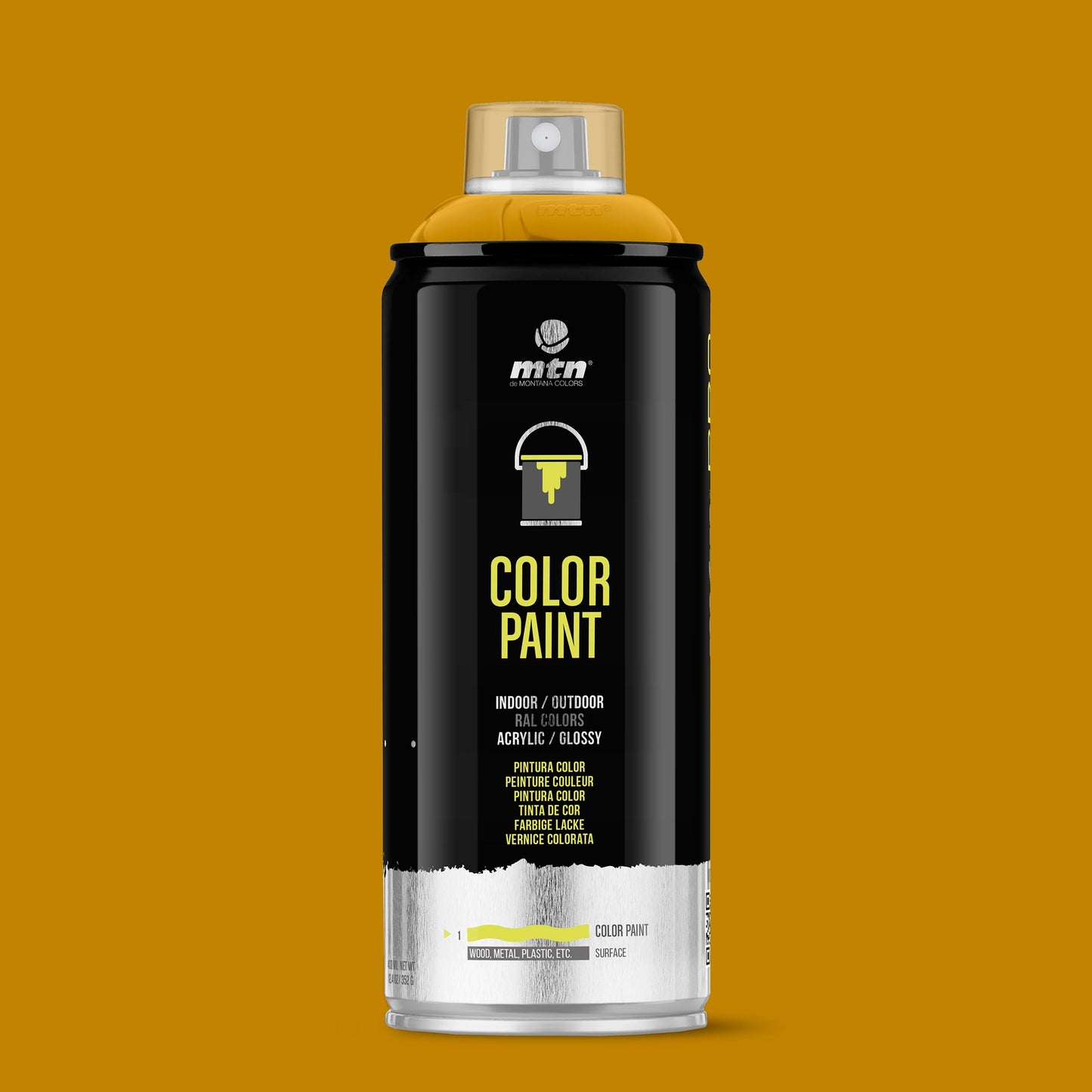 MTN PRO Spray Paint RAL 1028 - Melon Yellow 400ml