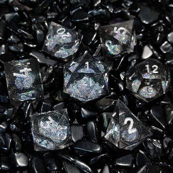 Quicksand Sharp Edge Resin Dice