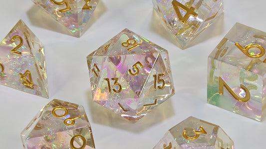 Elven Crystal Dice Set