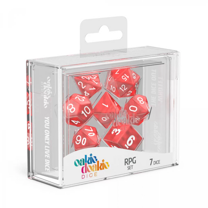 Oakie Doakie Dice RPG Set Marble