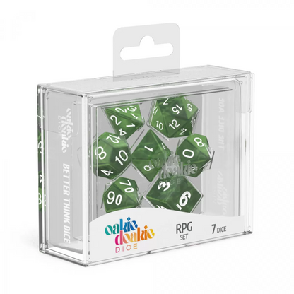 Oakie Doakie Dice RPG Set Marble