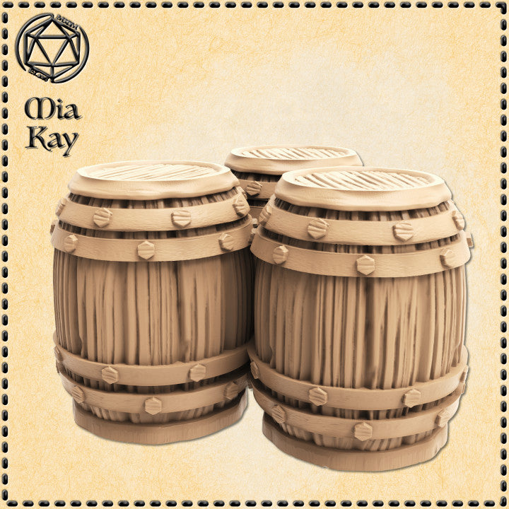 Barrels Upright