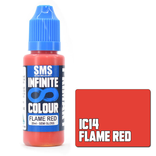 Infinite Colour FLAME RED 20ml