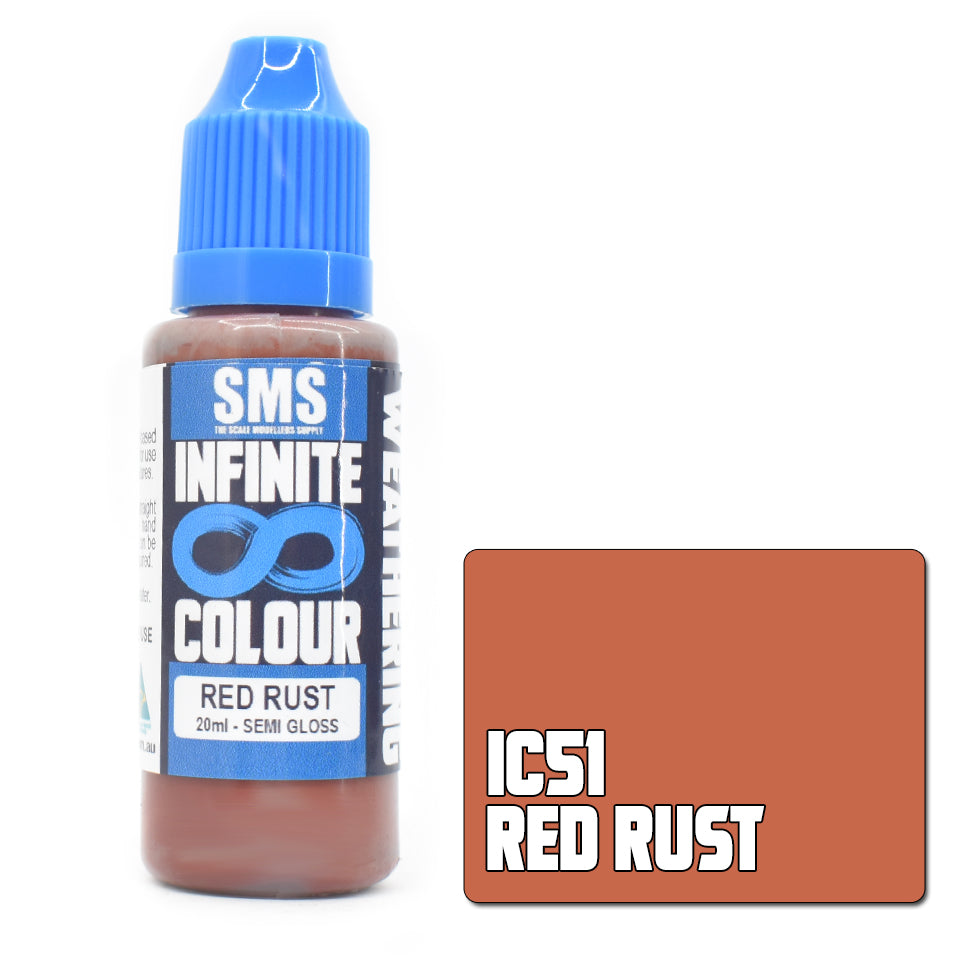 Infinite Colour RED RUST 20ml