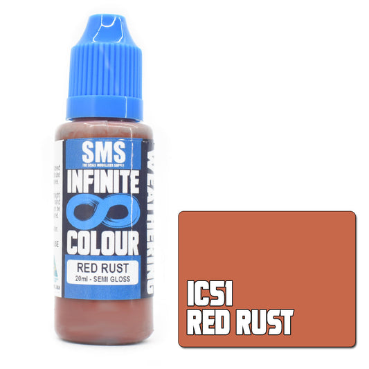 Infinite Colour RED RUST 20ml