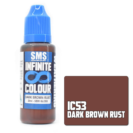 Infinite Colour DARK BROWN RUST 20ml