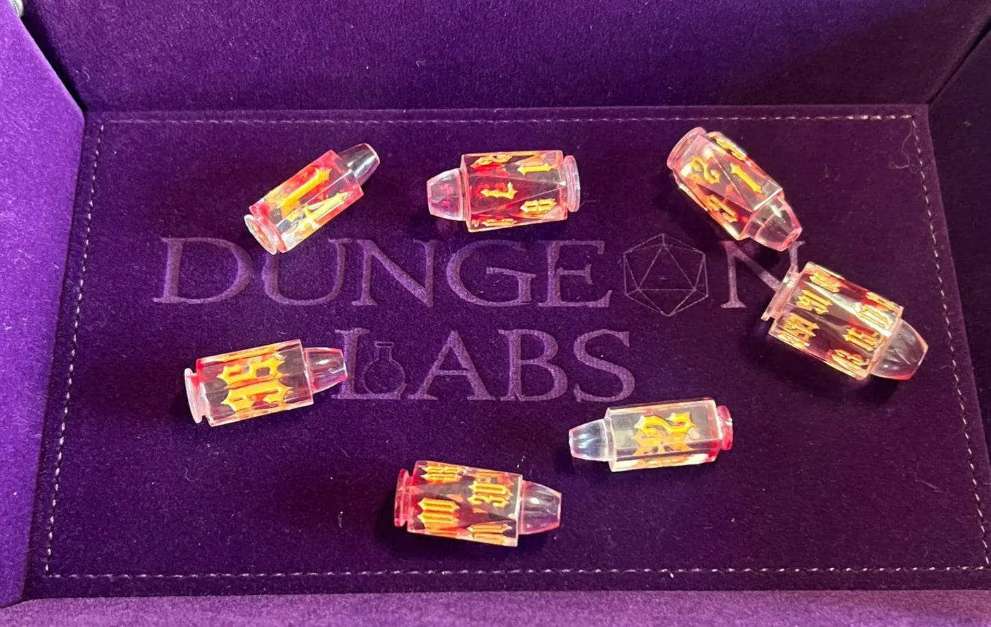 Colourful Bullet Dice