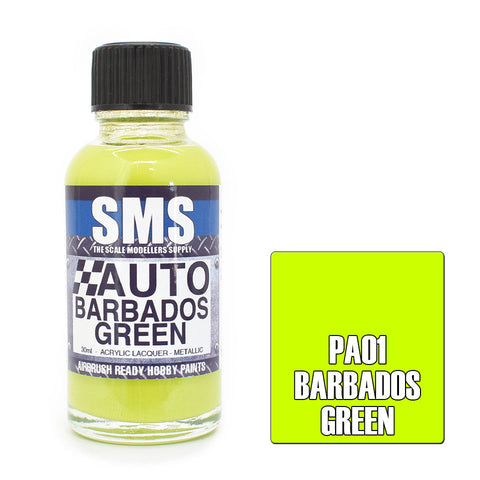 Auto Colour BARBADOS GREEN 30ml