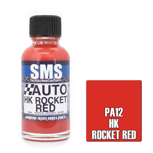 Auto Colour HK ROCKET RED 30ml (70's HOLDEN ENGINE)