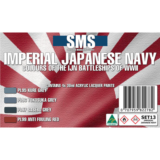 IMPERIAL JAPANESE NAVY Colour Set
