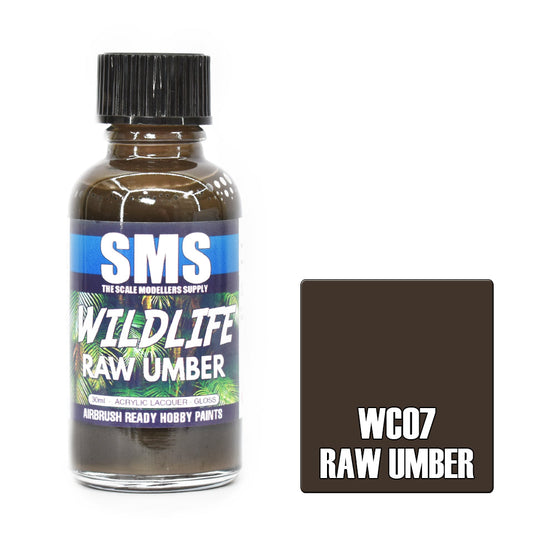 Wildlife Colour RAW UMBER 30ml