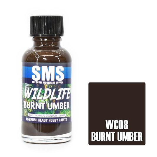 Wildlife Colour BURNT UMBER 30ml