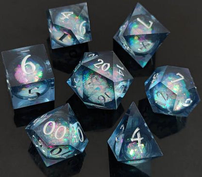 Quicksand Sharp Edged Resin Dice