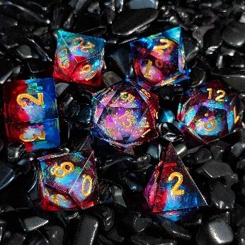 Quicksand Sharp Edge Resin Dice
