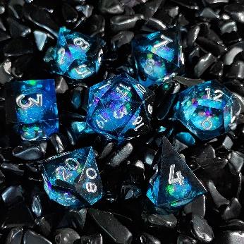 Quicksand Sharp Edge Resin Dice