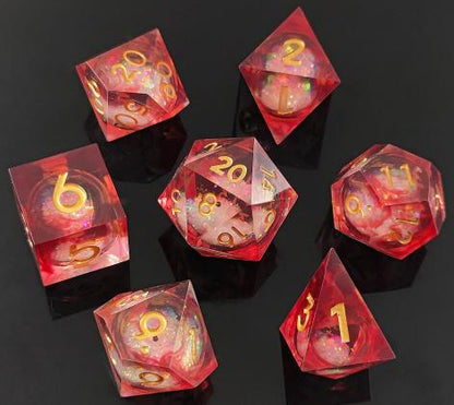 Quicksand Sharp Edge Resin Dice