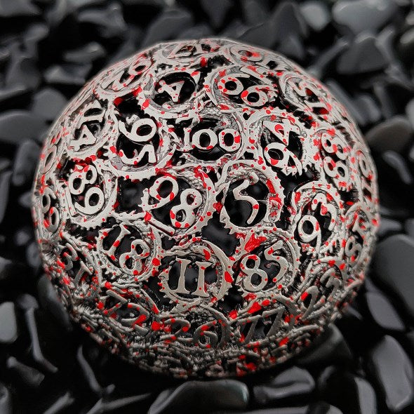 Hollow Spin Dragon D100 dice