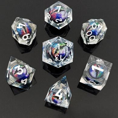 Rollable Dragon Eye Resin Dice 2