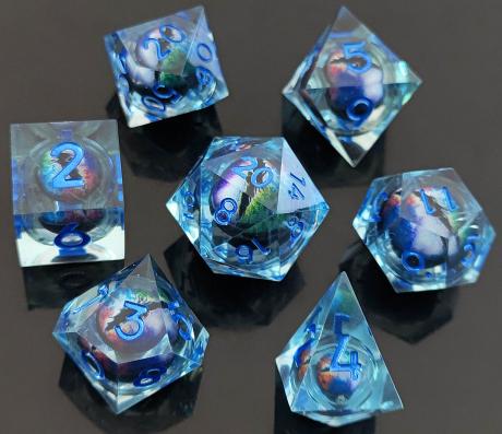 Rollable Dragon Eye Resin Dice 2