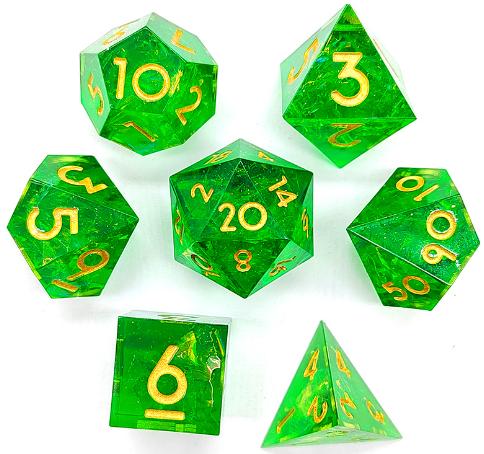 Sharp Edged Resin Dice
