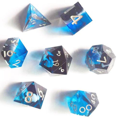 Mixed Colors Sharp Edged Resin Dice