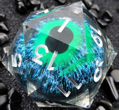 55mm Large Rolling Dragon Eye Dice