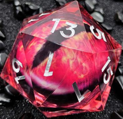 55mm Large Rolling Dragon Eye Dice