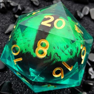 55mm Large Rolling Dragon Eye Dice