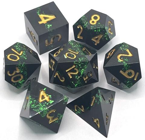 Stripe Sharp Edged Resin Dice