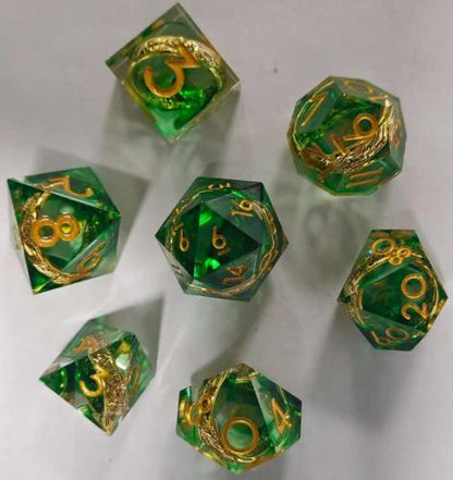Lord of the Rings Sharp Edge Resin Dice