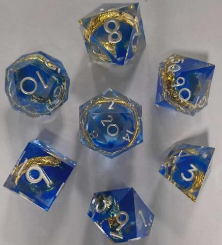 Lord of the Rings Sharp Edge Resin Dice
