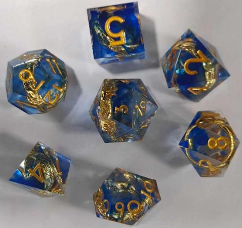 Lord of the Rings Sharp Edge Resin Dice