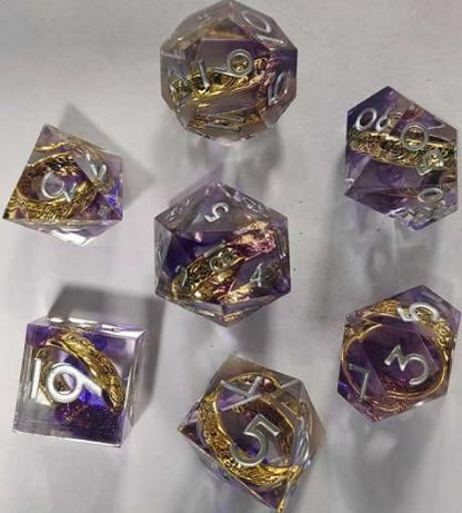 Lord of the Rings Sharp Edge Resin Dice