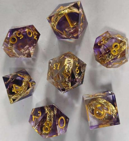 Lord of the Rings Sharp Edge Resin Dice