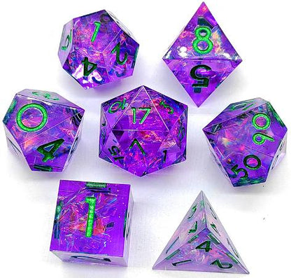 Sharp Edged Resin Dice