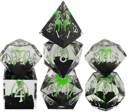 Volcanic Landscape Sharp Edge Resin Dice