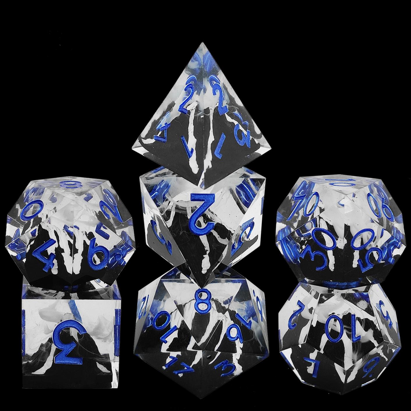 Volcanic Landscape Sharp Edge Resin Dice