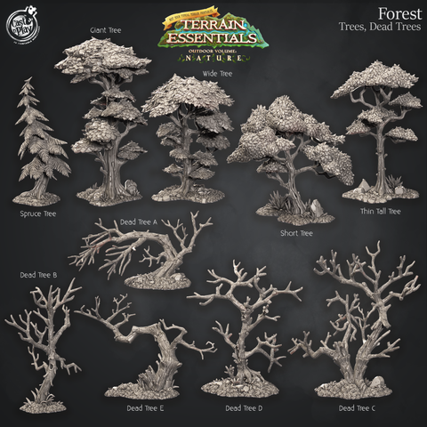 Forest- Tree, Dead Trees Terrain